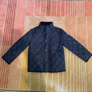 Crewcuts Quilted Jacket, size 4/5 kids, navy blue. NWT